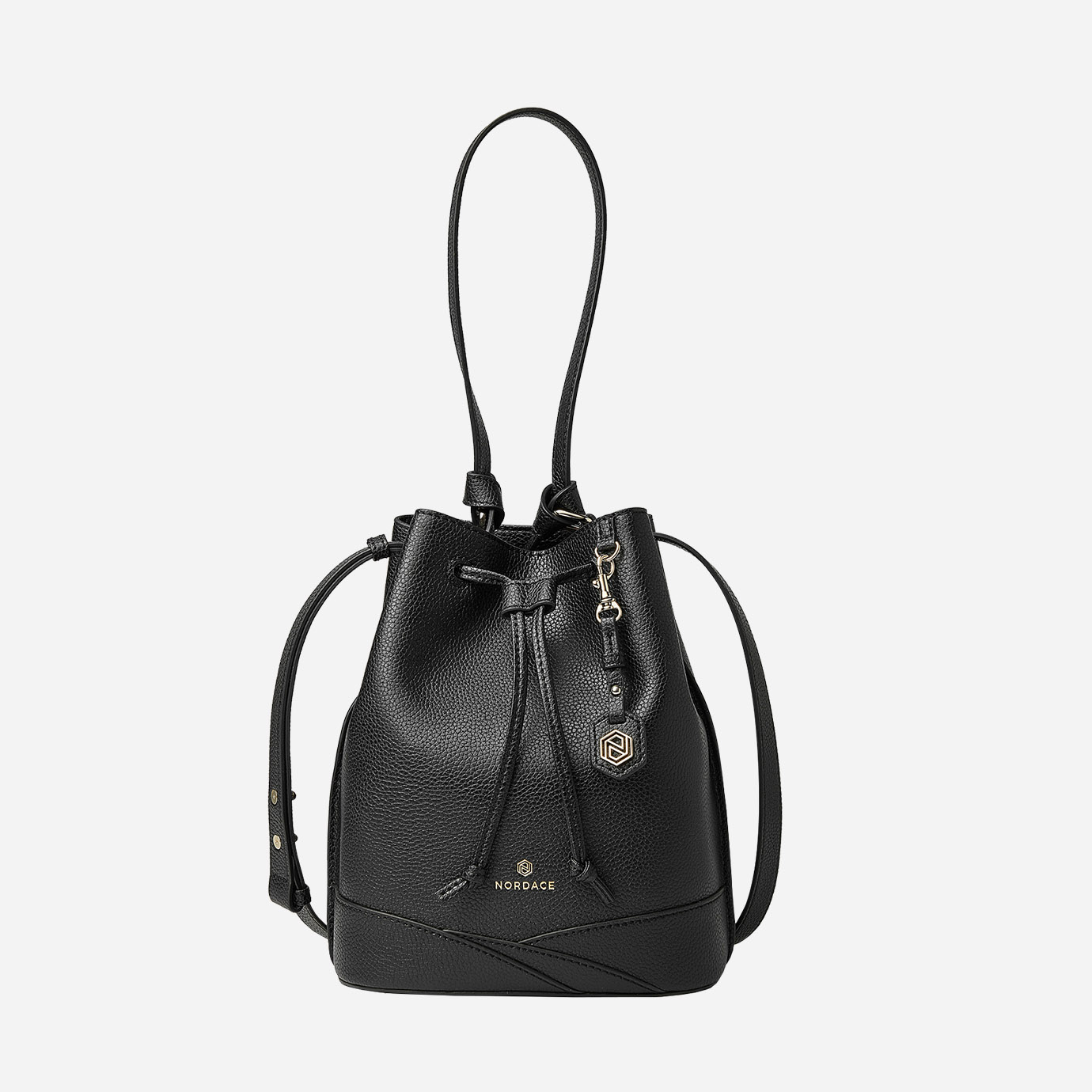 Nordace Bags | Pollina Vegan Bucket Bag-Black