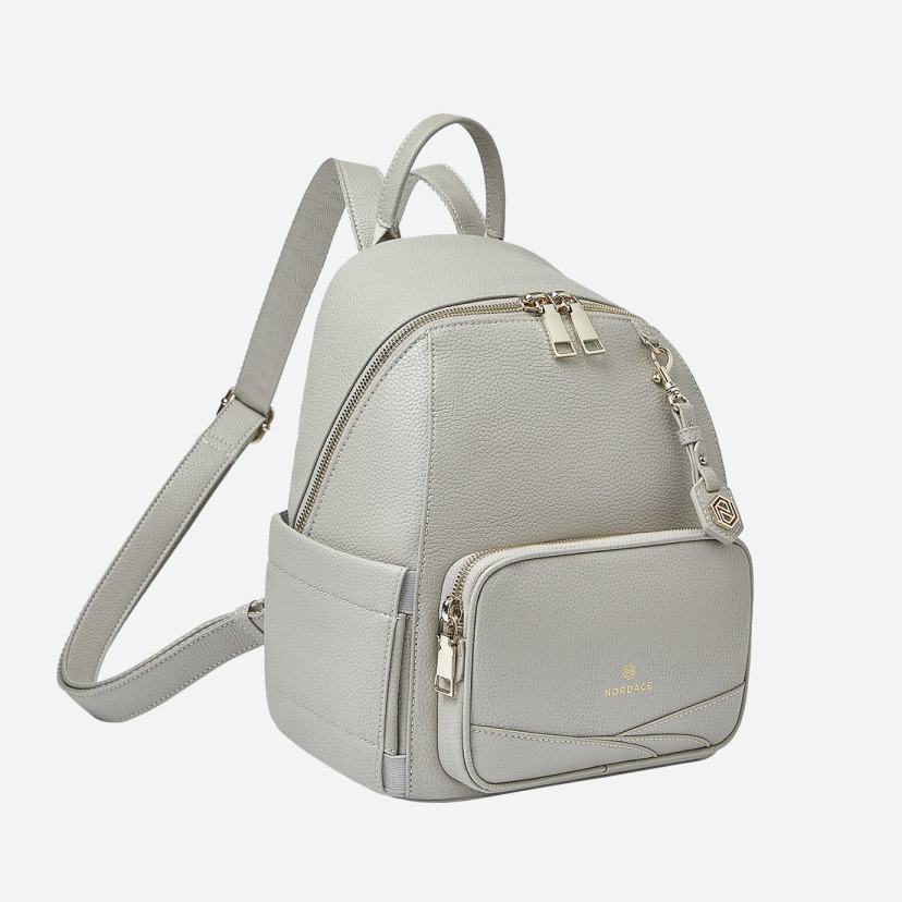 Nordace Backpacks | Pollina Vegan Mini Backpack-Light Gray