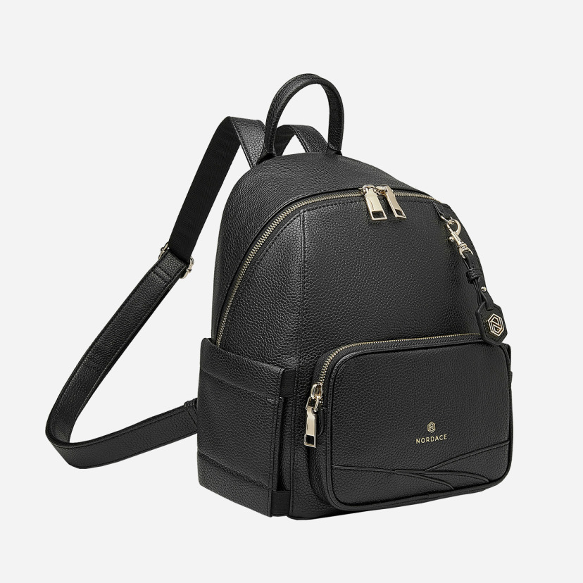 Nordace Backpacks | Pollina Vegan Mini Backpack-Black