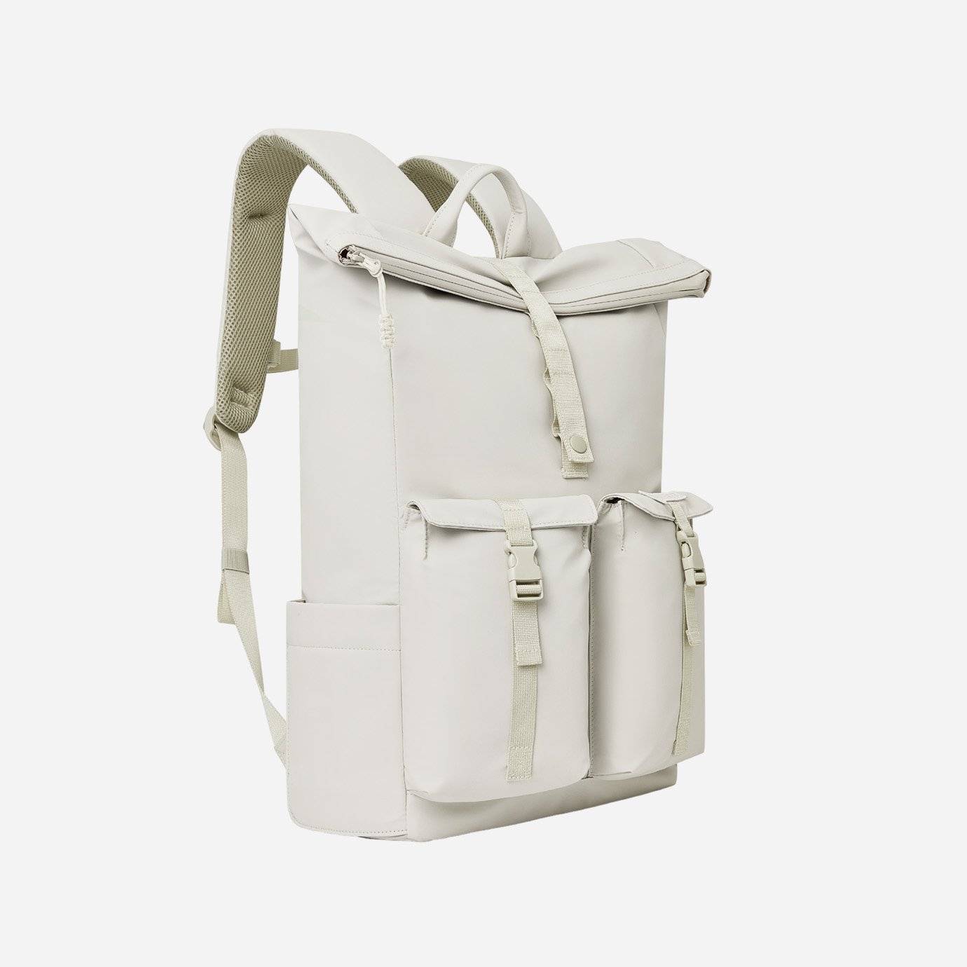 Nordace Backpacks | Edin Rolltop Backpack-Light Gray